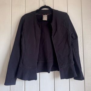 Dolan Left Coast Black Cotton Cardigan